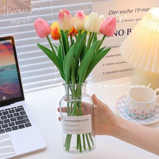 ดอกทิวลิปเทียม ขนาด 34ซม. สำหรับตกแต่งบ้าน งานแฮนด์เมด ถ่ายภ…