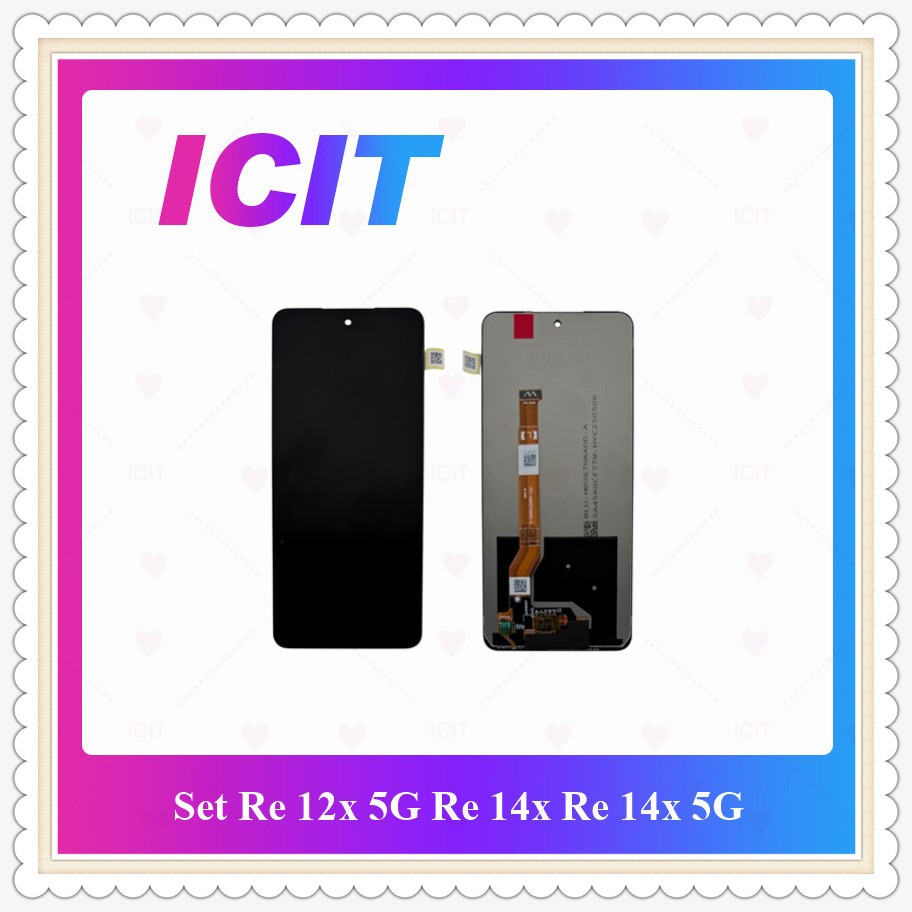 Set Re 12x 5G Re 14x Re 14x 5G C73 5G N65 5G K12x 5G C63 5G C65 4G C65 5G อะไหล่หน้าจอพร้อมทัสกรีน ห