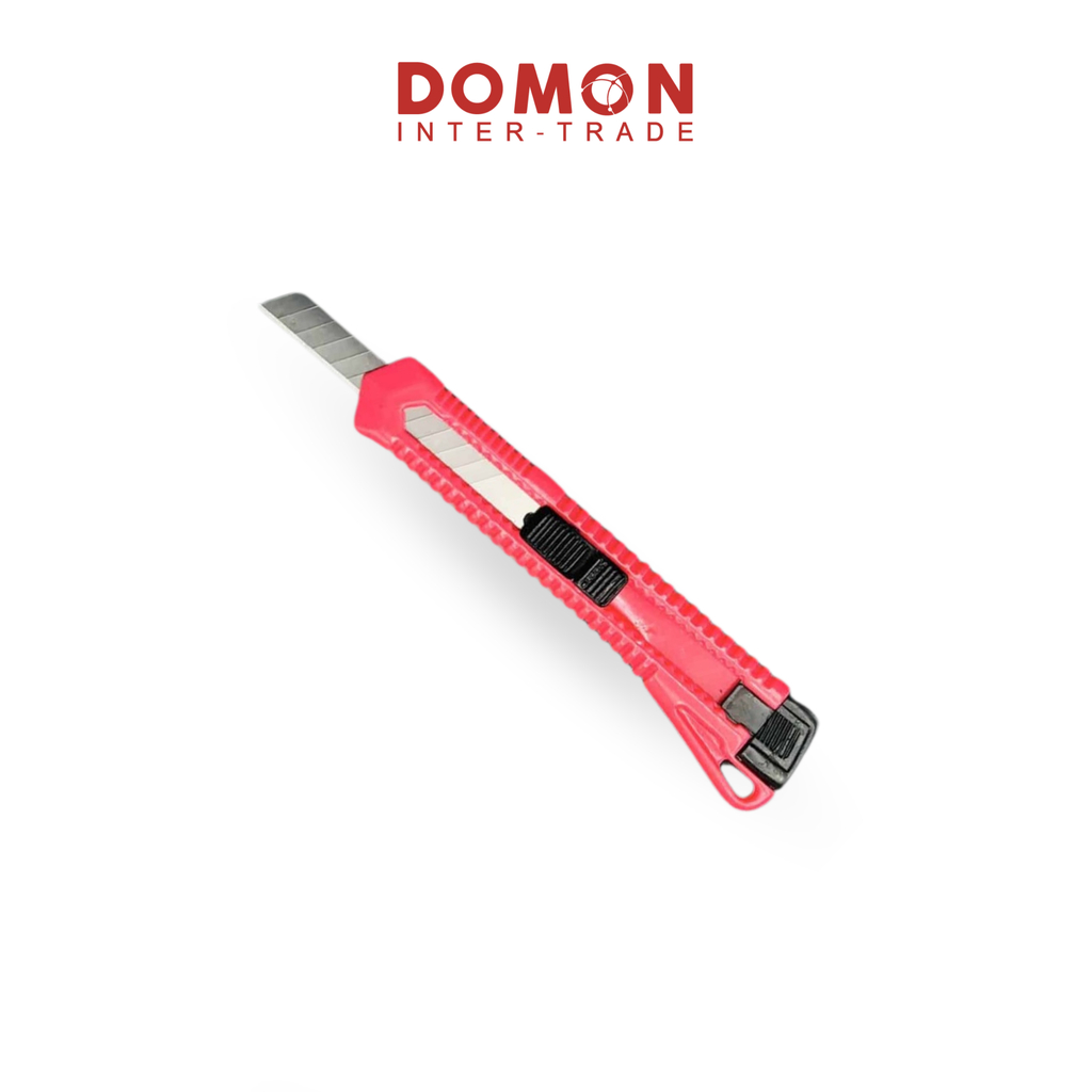 มีดคัตเตอร์ อุปกรณ์สำนักงาน คัตเตอร์ ด้ามแสตนเลส คัตเตอร์เหล็ก คุณภาพสูง ขนาดกระทัดรัด