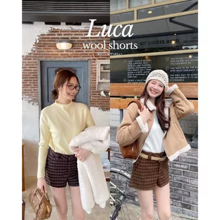 Riley.apparels - Luca Wool Shorts 9151