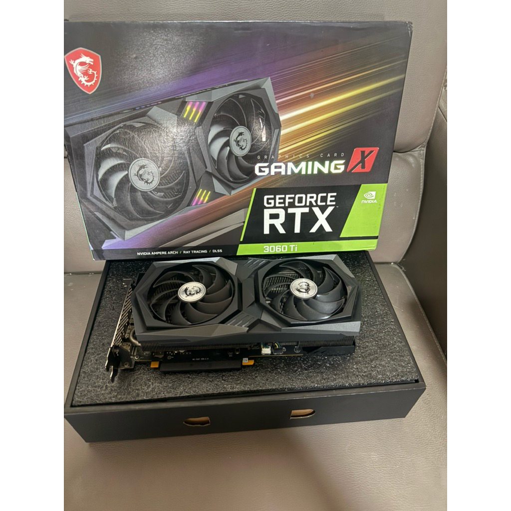 RTX3060TI/8GB MSI GAMING X (D6) เทส3 dmark furmark พอร์ตติดครบ