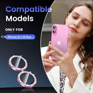 ฟิล์มเลนส์กล้องแบบใหม่ บล๊อกแบบเพชร ติดง่าย แค่วาง สำหรับiphone มีให้เลือกหลากหลายรุ่น 11-13 promax