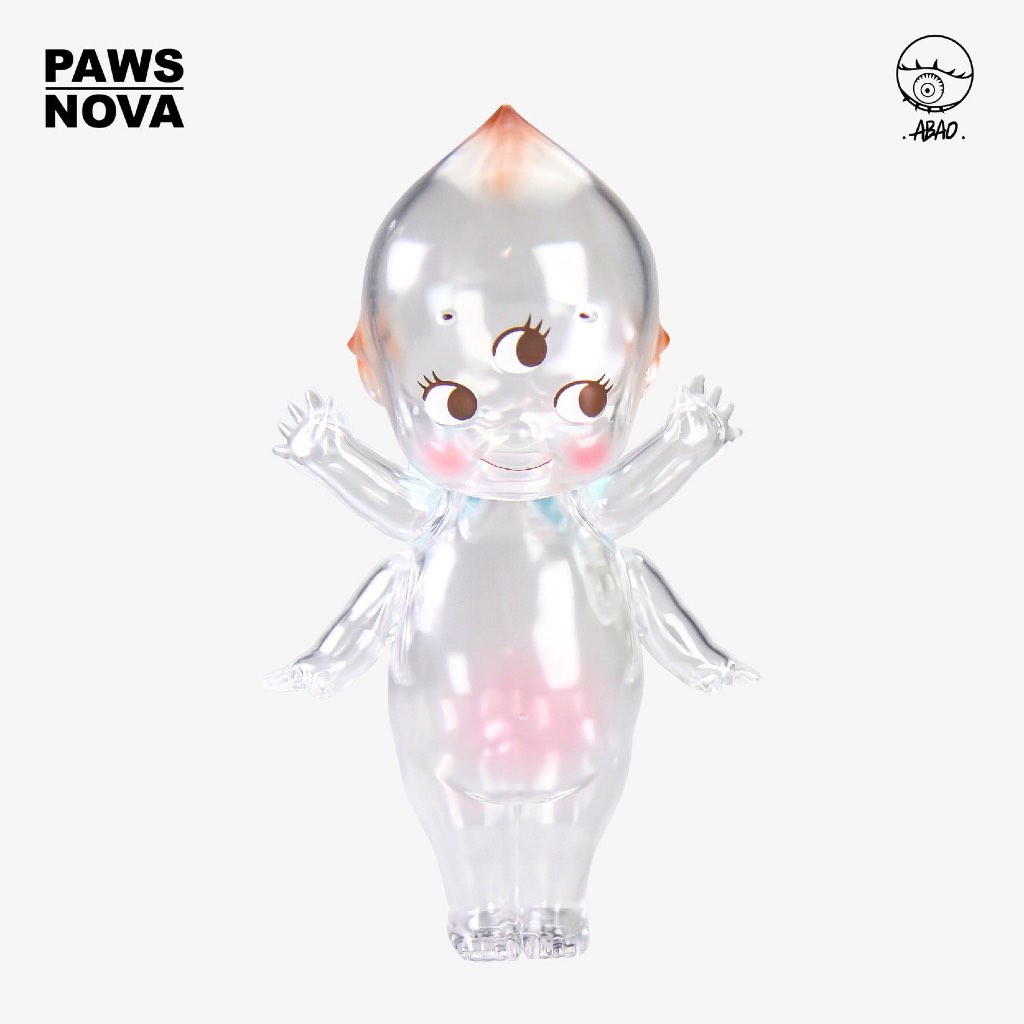 (พร้อมส่ง) PAWS x ABAO - ABAO KEWPISH LOVE CLEAR
