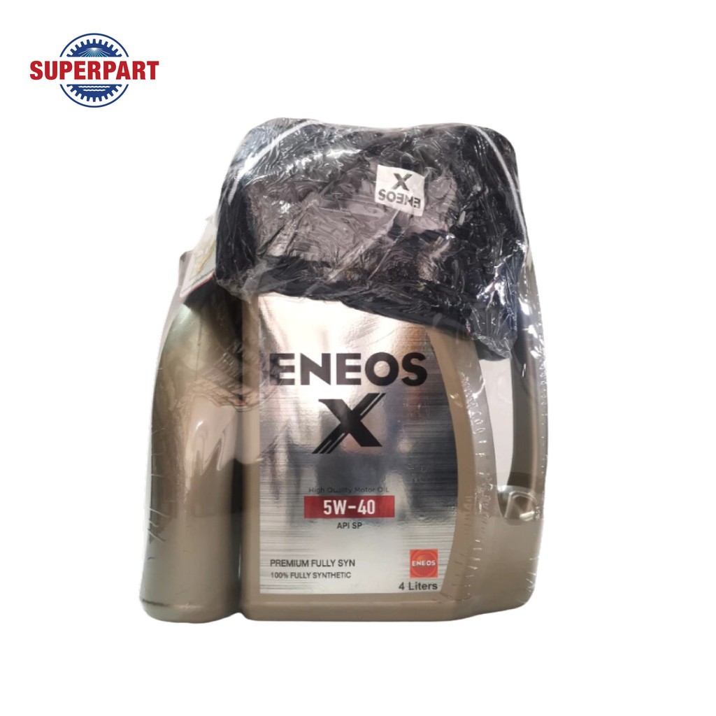 น้ำมันเครื่อง ENEOS  X-SP PREMIUM FULLY SYN(5W40)4L แถม1L(40001840)