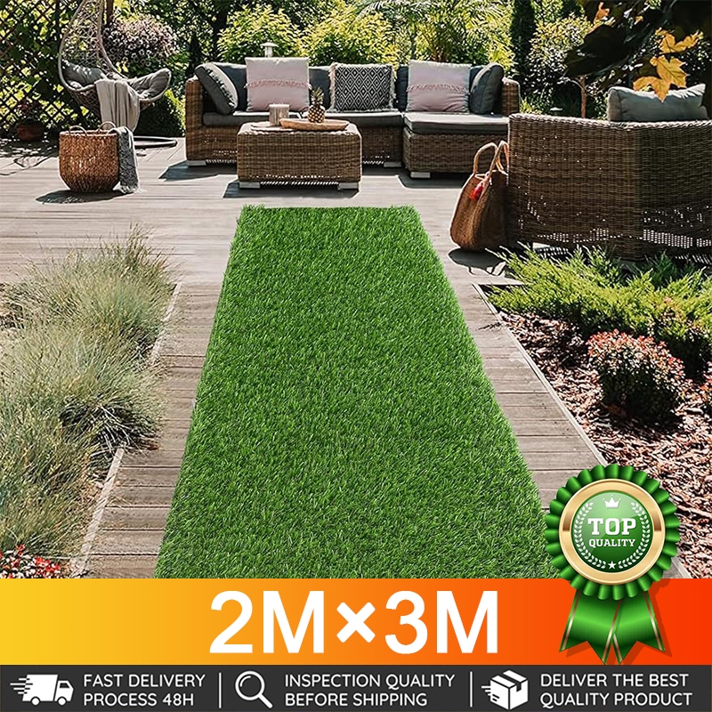 Artificial Grass Mat Outdoor Artificial Grass Plastic Lawn Harmless and Safe Garden Decoration