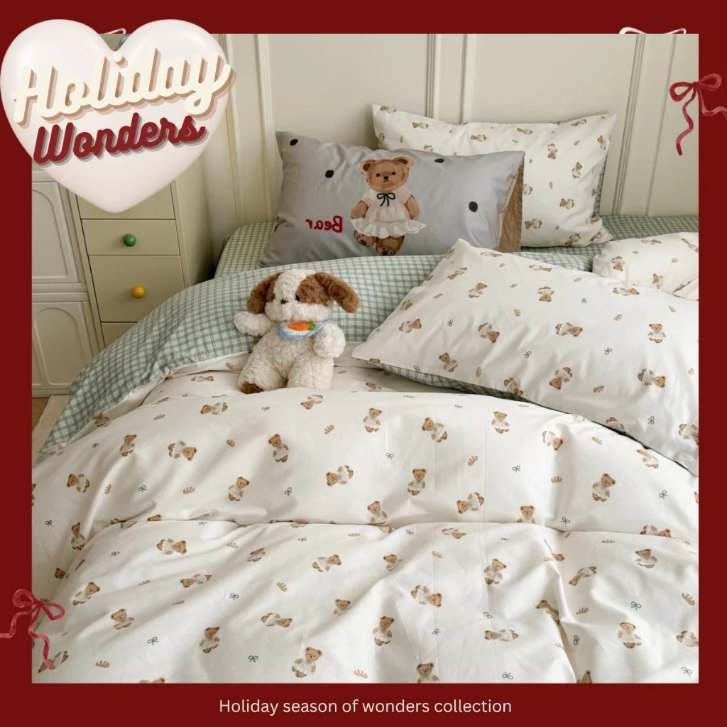 ชุดผ้าปูที่นอน 6 ชิ้น ลาย Holiday Season of Wonders thumbnail 6