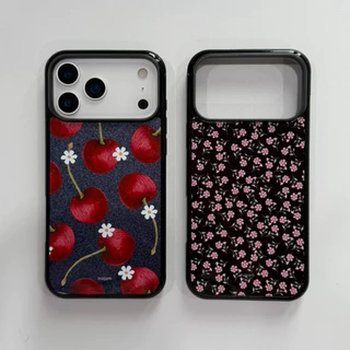เคสไอโฟน (แม่เหล็ก) แบรนด์ Inajam | Gerbera | Daisy Cherry | Strawberry | Love Story (red)