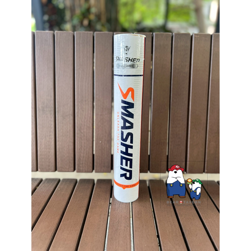 Smasher ลูกแบดมินตัน รุ่น Silver  ประหยัด คุ้มค่า ลดความกังวลเรื่องค่าใช้จ่าย