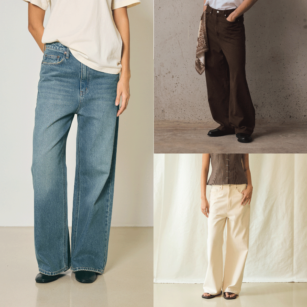 Madmatter - Relaxed Jeans กางเกงยีนส์  ทรงขากระบอก