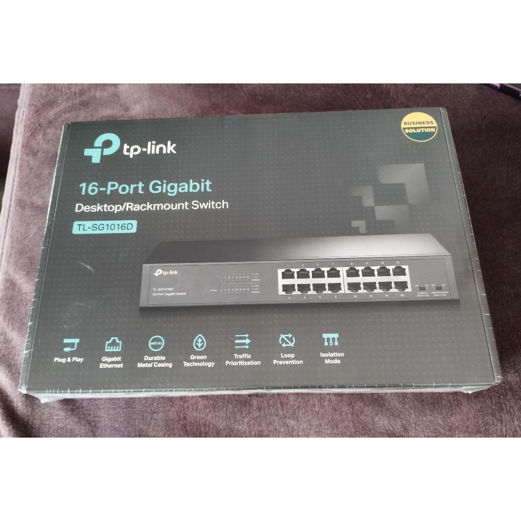 Gigabit Switching Hub 16 Port TP-LINK TL-SG1016D V12 (11")