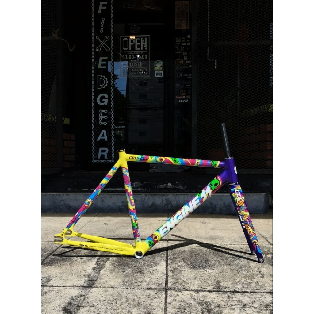 เฟรมจักรยาน ฟิกเกียร์ Engine11 รุ่น Crit D x DCC 2026