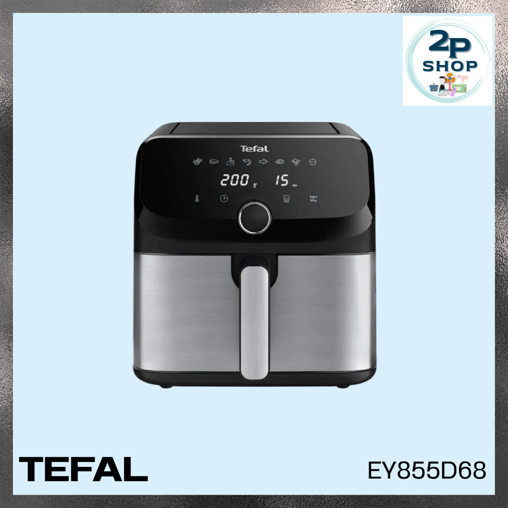 หม้อทอดไร้น้ำมัน TEFAL ระบบดิจิทัล ขนาด 7.5 ลิตร รุ่น EY855D68​
