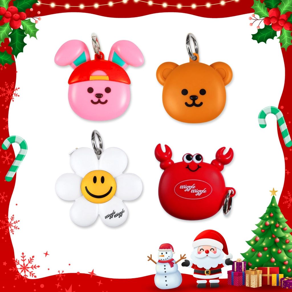[พร้อมส่ง] สายวัด Wiggle Wiggle Tape Measure พวงกุญแจสายวัด ตลับเมตรพกพา ห้อยกระเป๋า
