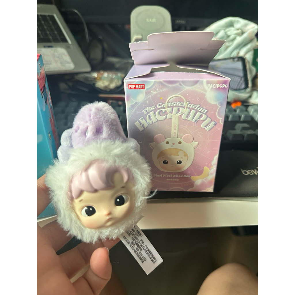 hachipupu พวงกุญแจ popmart