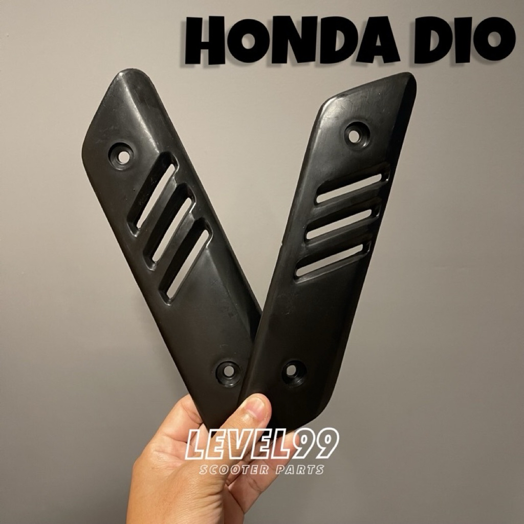 บังท่อ กันร้อนท่อเดิม Honda Dio
