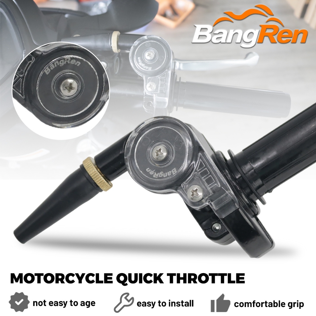 Fun Times racing คันเร่งเร็ว krr03 / xm2 สีดําทอง 2 สาย y16 y15zr v1 v2 srl115 rs150 r15 r25 ninja x