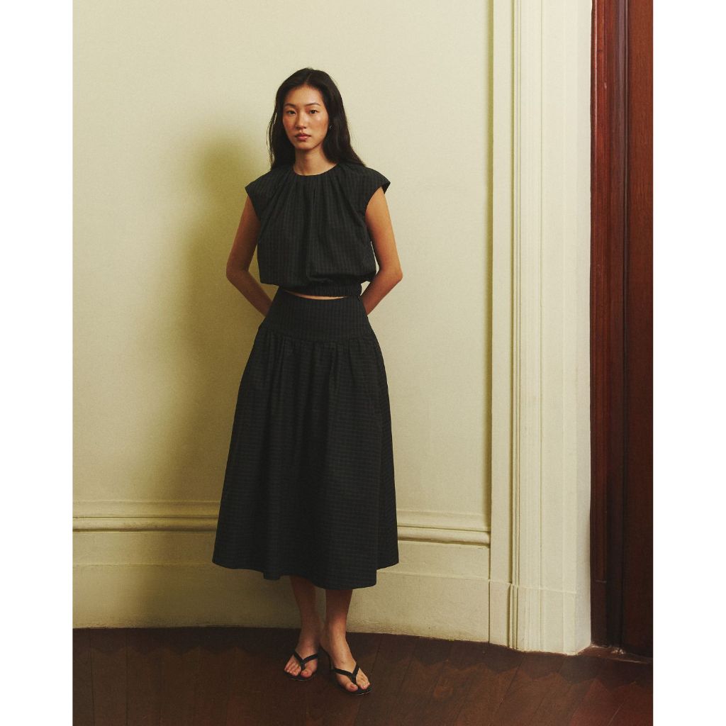 AIMER – Midi A Skirt With Pockets กระโปรง