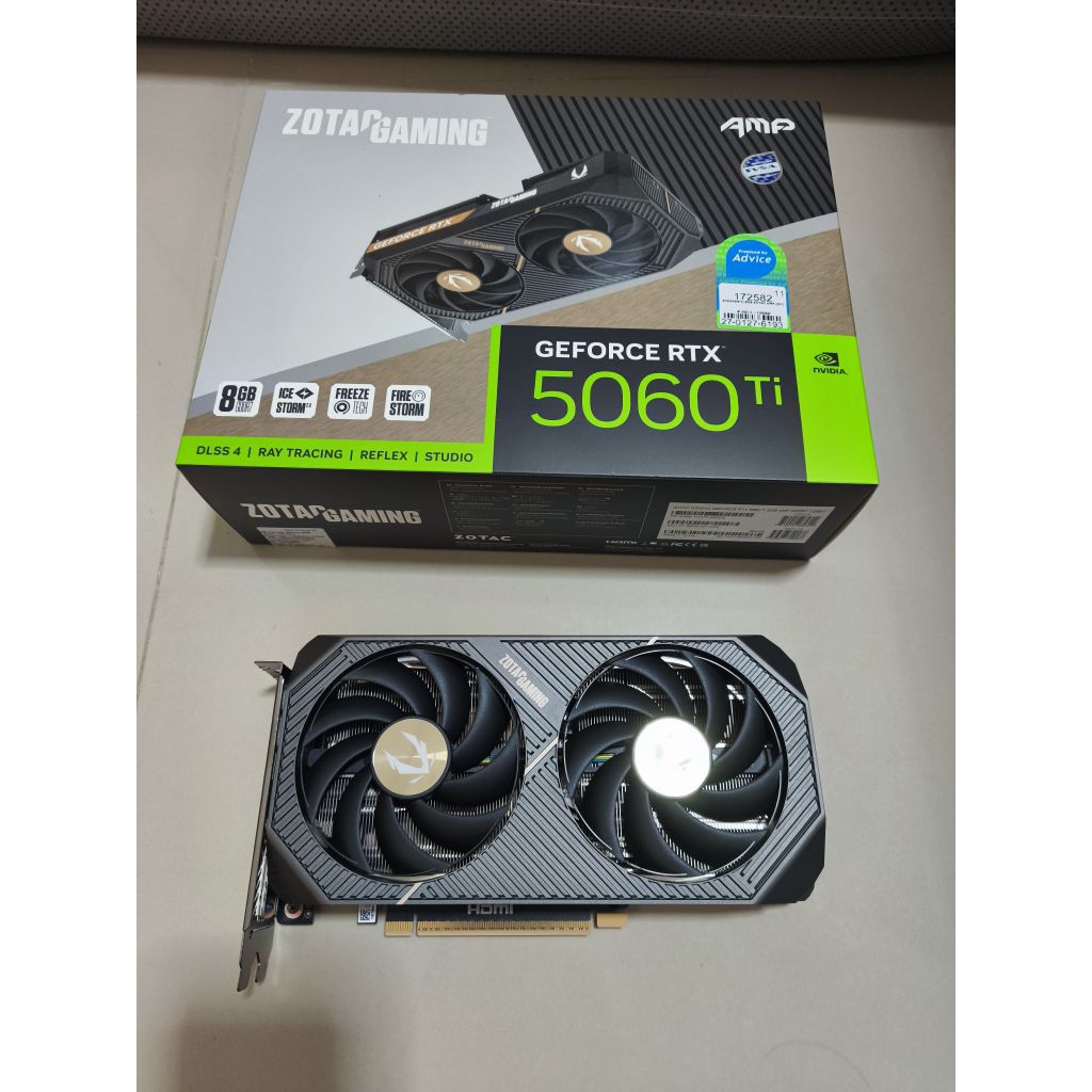 rtx 5060 ti 8 gb zotac amp oc