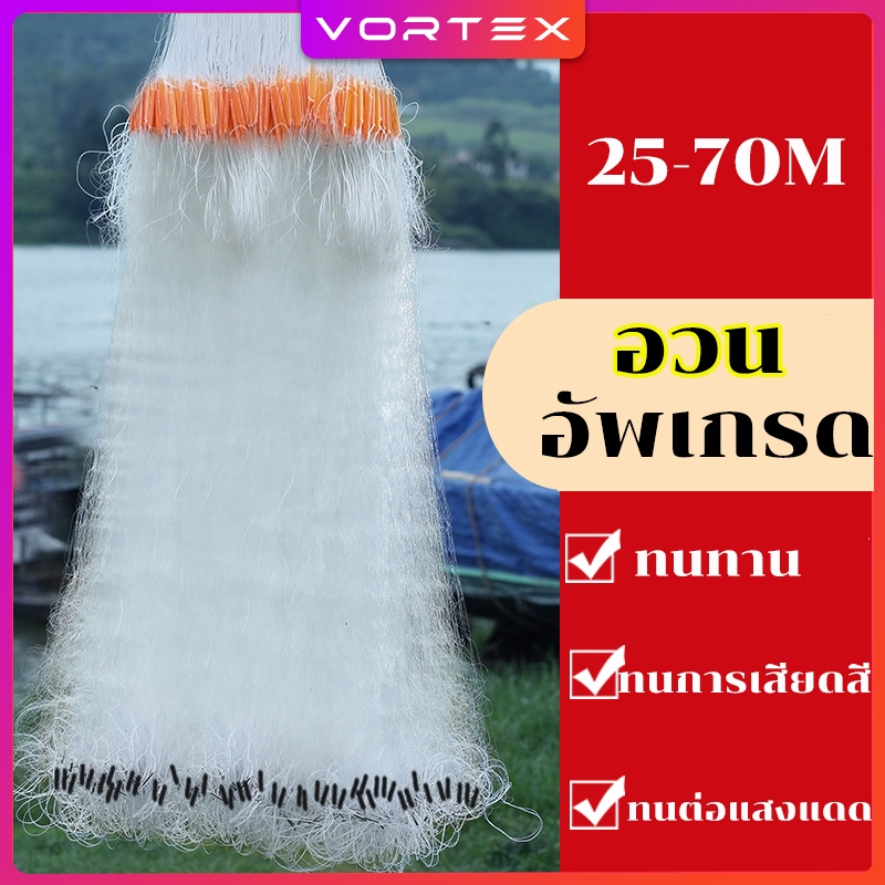 อวนปลาซิว ลึก20/30/40/50/100ตา ตาถี่ 1.5 ซม. ตาข่ายดักปลา ข่ายดักปลา ข่ายดักปลาซิว อวนดักปลาซิว มองปลาซิว ข่ายปลาซิว