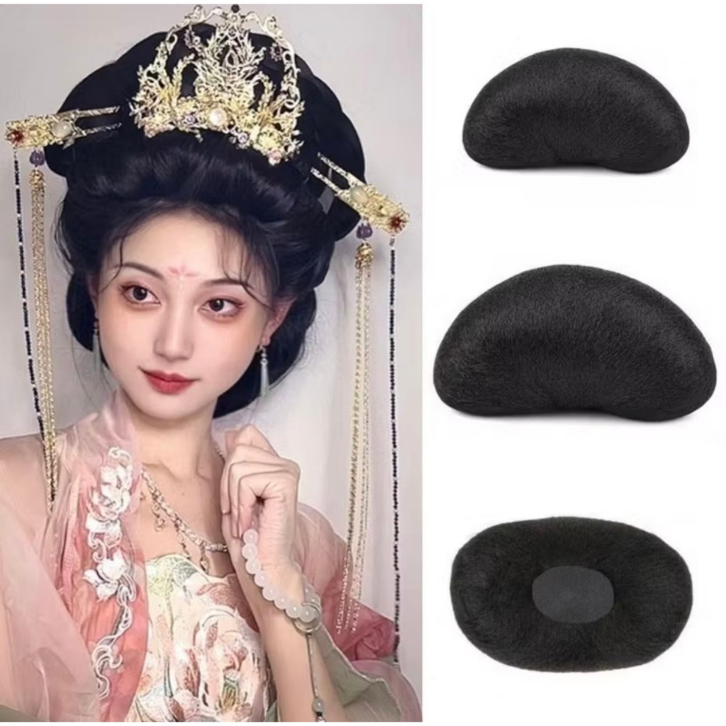 เสริมผมหัวใหญ่ แบบอลังกาล งานวิกผมแบบจีนโบราณ สินค้าพร้อมส่งในไทย