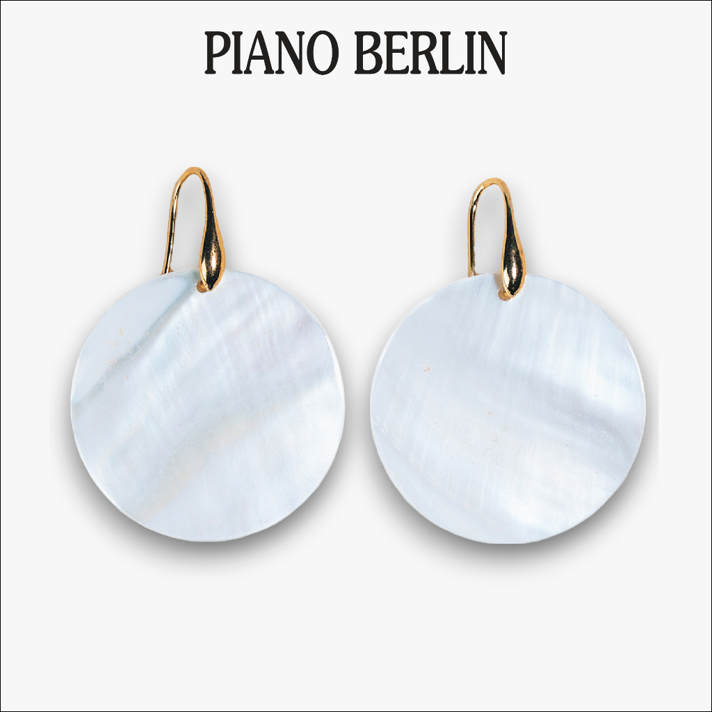 PINAO BERLIN EARRINGES -MOONLIT DISC