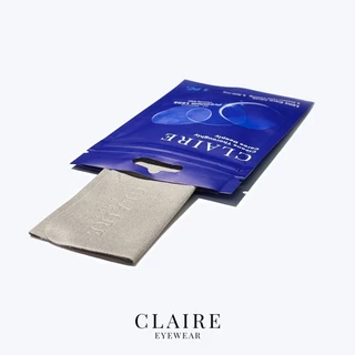 CLAIRE : ผ้าเช็ดเลนส์แว่นตา ไล่ฝ้า ลดหมอกพร้อมใช้งาน | Claire Lens Care Cloth
