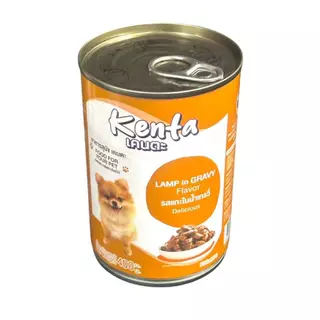 Kenta อาหารเปียกสุนัข เคนตะ ทั้งหมด 4 รสชาติ ขนาดกระป๋องละ 400 กรัม (ยกลัง x 24 กระป๋อง)