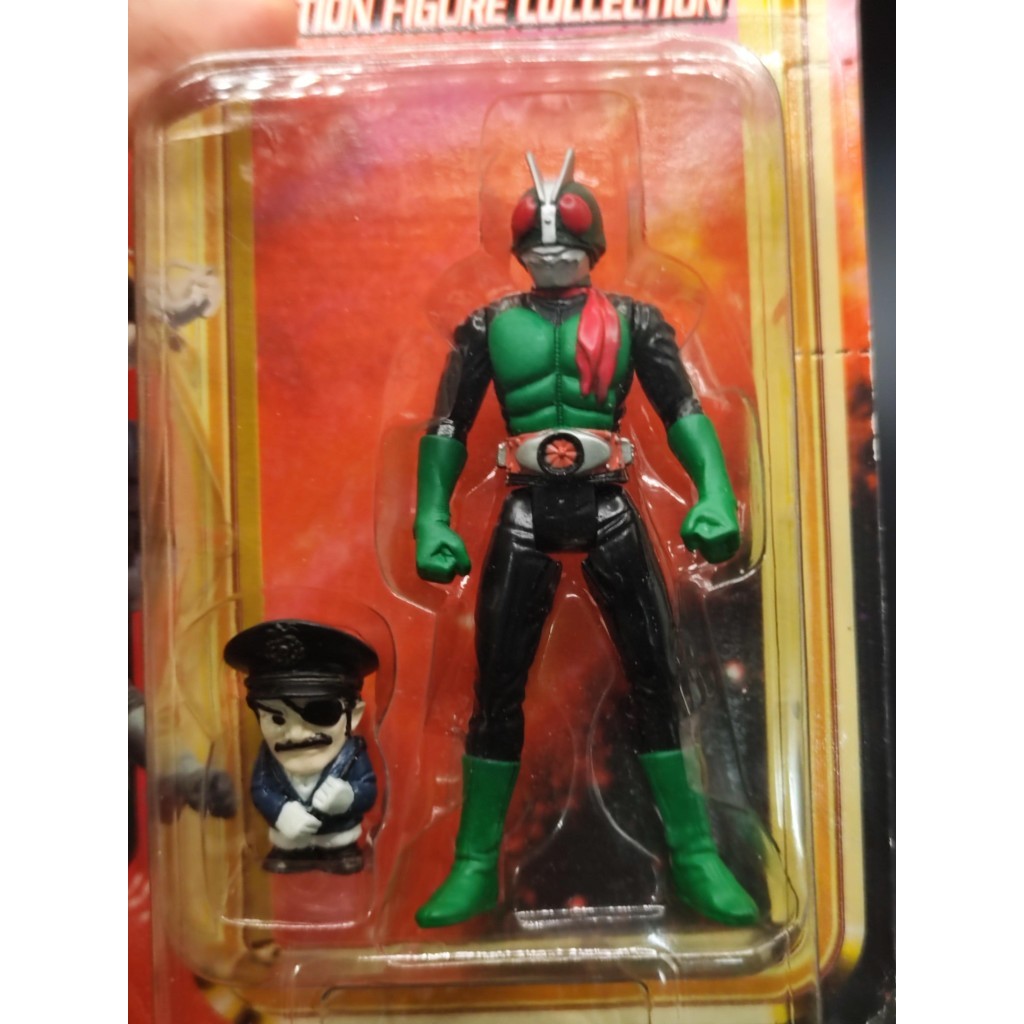 ฟิกเกอร์ ไอ้มดแดง วี 2 Vintage Mask Kamen Rider No.2  V2 Banpresto 1998 Mini figure คาเมนไรเดอร์ 3.5