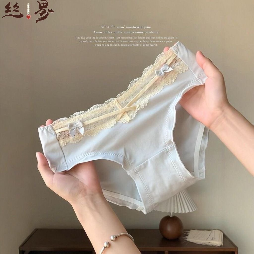 กางเกงชั้นในสตรี ผ้าฝ้ายแท้ ทรงยาวพิเศษ เป้าผ้าฝ้ายเต็มตัว นุ่ม ใส่สบาย ระบายอากาศได้ดี ไม่อับชื้น สีสันสวยงาม ไซส์ M-XL