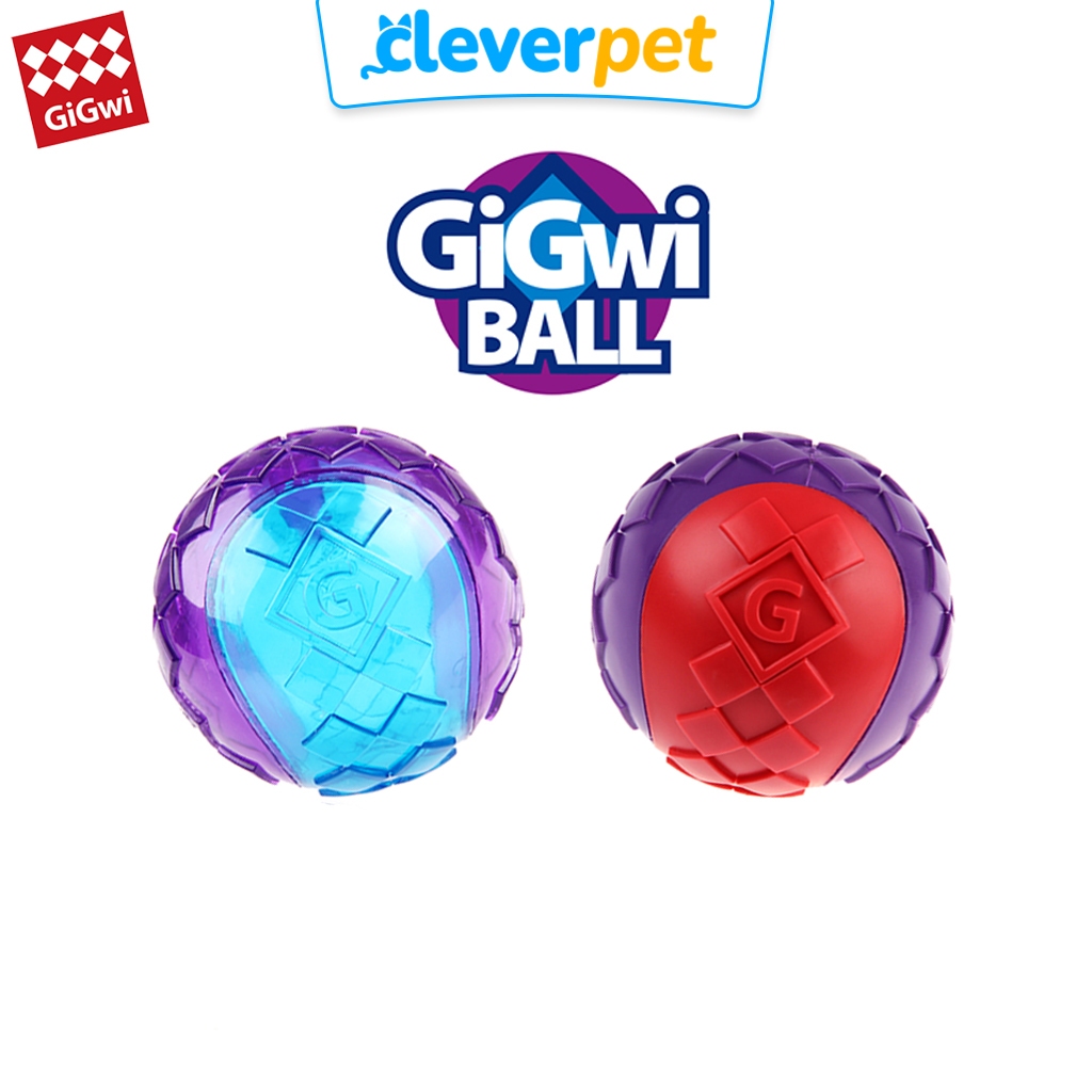 [ส่งฟรี🇹🇭] GiGwi ของเล่นสุนัข ลูกบอลสุนัข ลูกบอลหมา บีบมีเสียง แข็งแรงทนทาน Dog Toy CleverPet