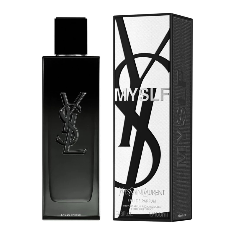 จัดส่งฟรี🎁 YS Laurent MYSLF Le Parfum 100ml บรรจุภัณฑ์กล่องปิดผนึก น้ำหอมผู้ชาย
