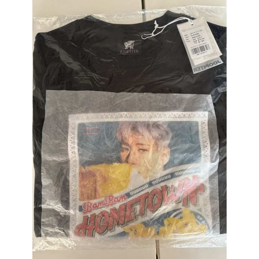 (ของแท้) เสื้อยืด T-Shirt Joopiter x BamBam จากหน้าคอนเสิร์ต