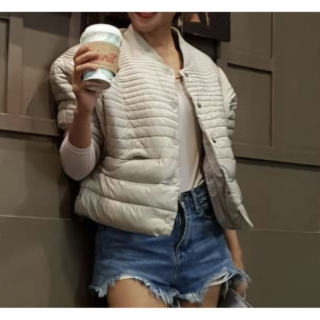 เสื้อ puffer jacket เสื้อคลุม ยี่ห้อ xact มือสอง