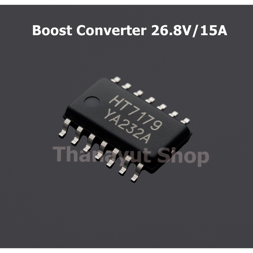 HT7179 SMD EQA16 high current boost converter & charging management IC 26.8V/15A for Lonzuer