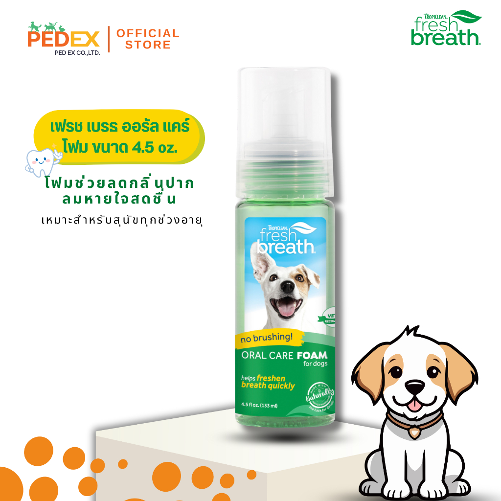 Fresh Breath mint Foam