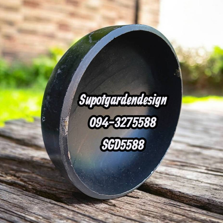 ฝาครอบเหล็กSCH40 แบบเชื่อมขนาด 6"