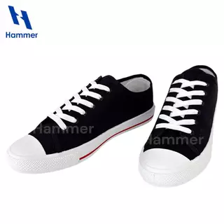 Hammer รองเท้าผ้าใบ รองเท้าลำลอง แบบผูกเชือก V-003