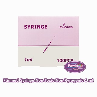 Flinmed Syringe ไซริงค์ กระบอกฉีดยา ไม่มีเข็ม 1 ml. บรรจุ 10…