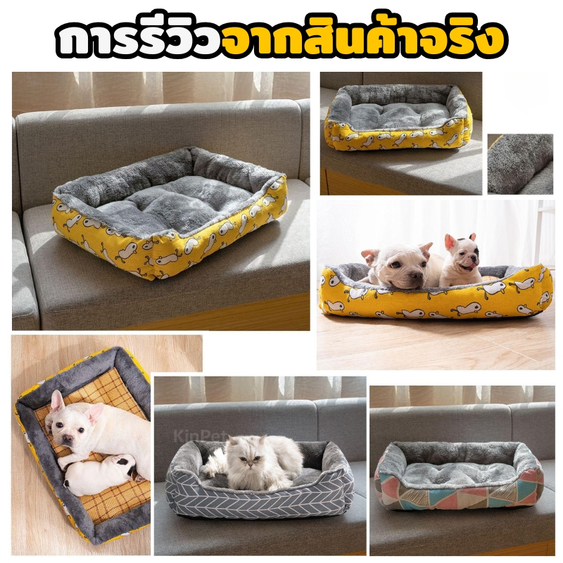 ที่นอนสัตว์เลี้ยง ทีนอนแมว ทีนอนสุนัข  โซฟาแมว แผ่นรองนอน นุ่ม สบาย และราคาไม่แพง เตียงแมวซักได้ Cat bed, dog bed, pet b