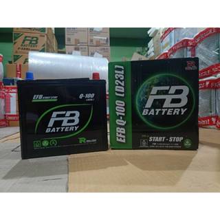 แบตเตอรี่​ FB​ Battery​ EFB Q100​ แบตกึ่งแห้งพร้อมใช้งาน