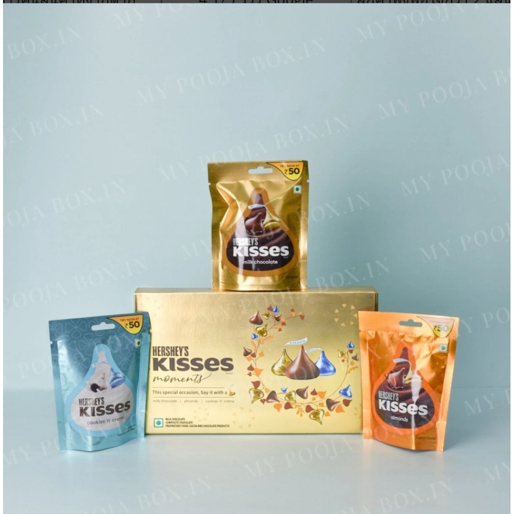 Hershey's Kisses หลากหลายรสชาติ ขนาด 100.8 กรัม จำนวน 24 ชิ้น/ถุง - รูปที่ 7