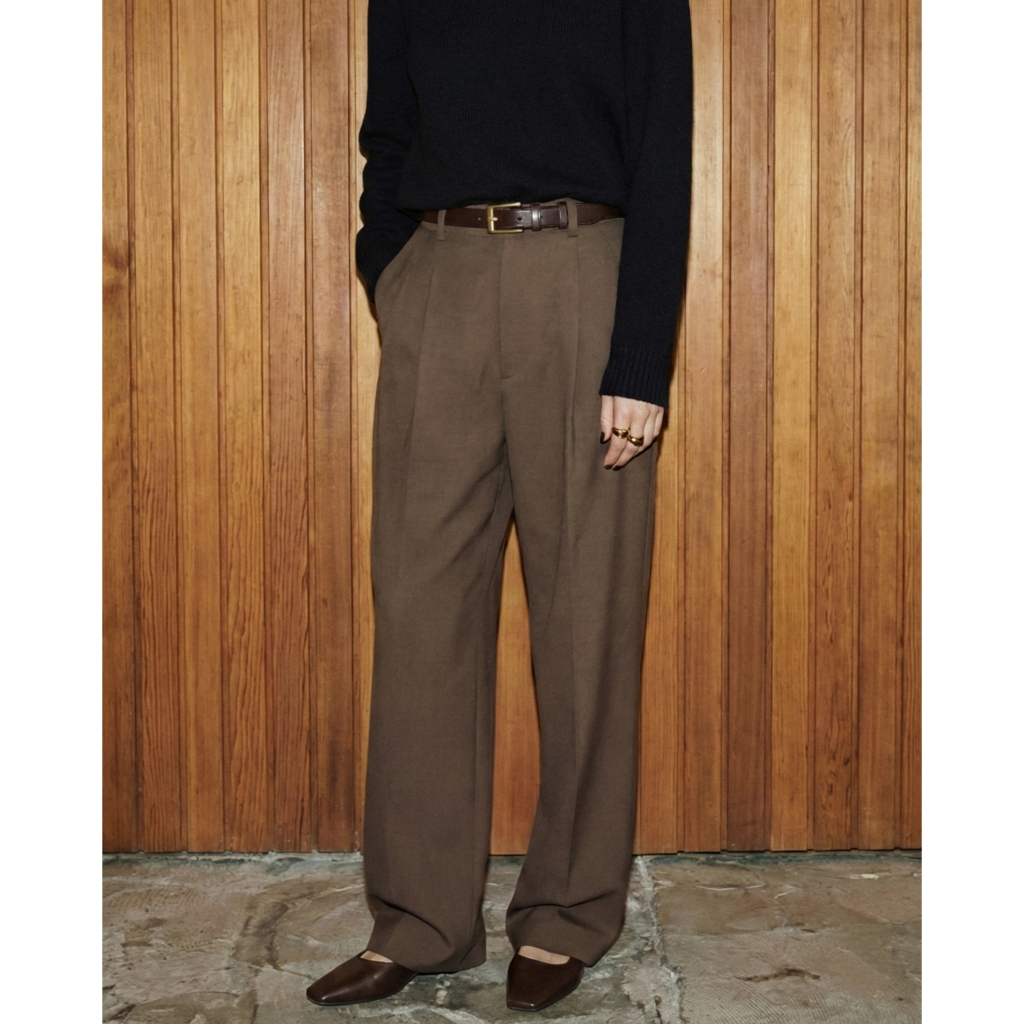BLONDIE : Classic Trousers กางเกงขายาวผู้หญิง ทรงตรงกระบอกกลาง