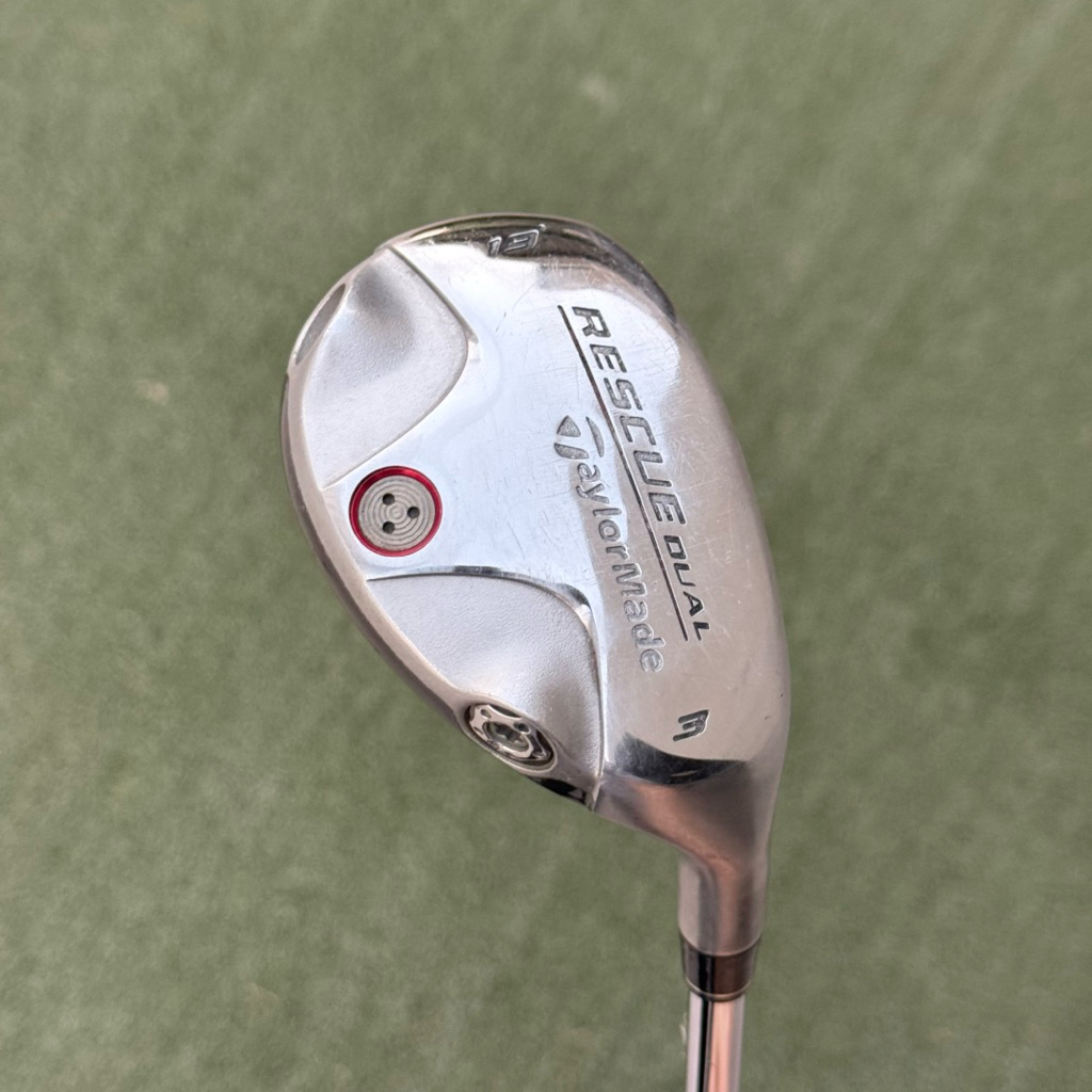 Hybrid3 Taylormade Ruscue dual Loft19 ก้านเหล็ก Flax S สวยสภาพดี ไม้กอล์ฟมือสอง TS Golf