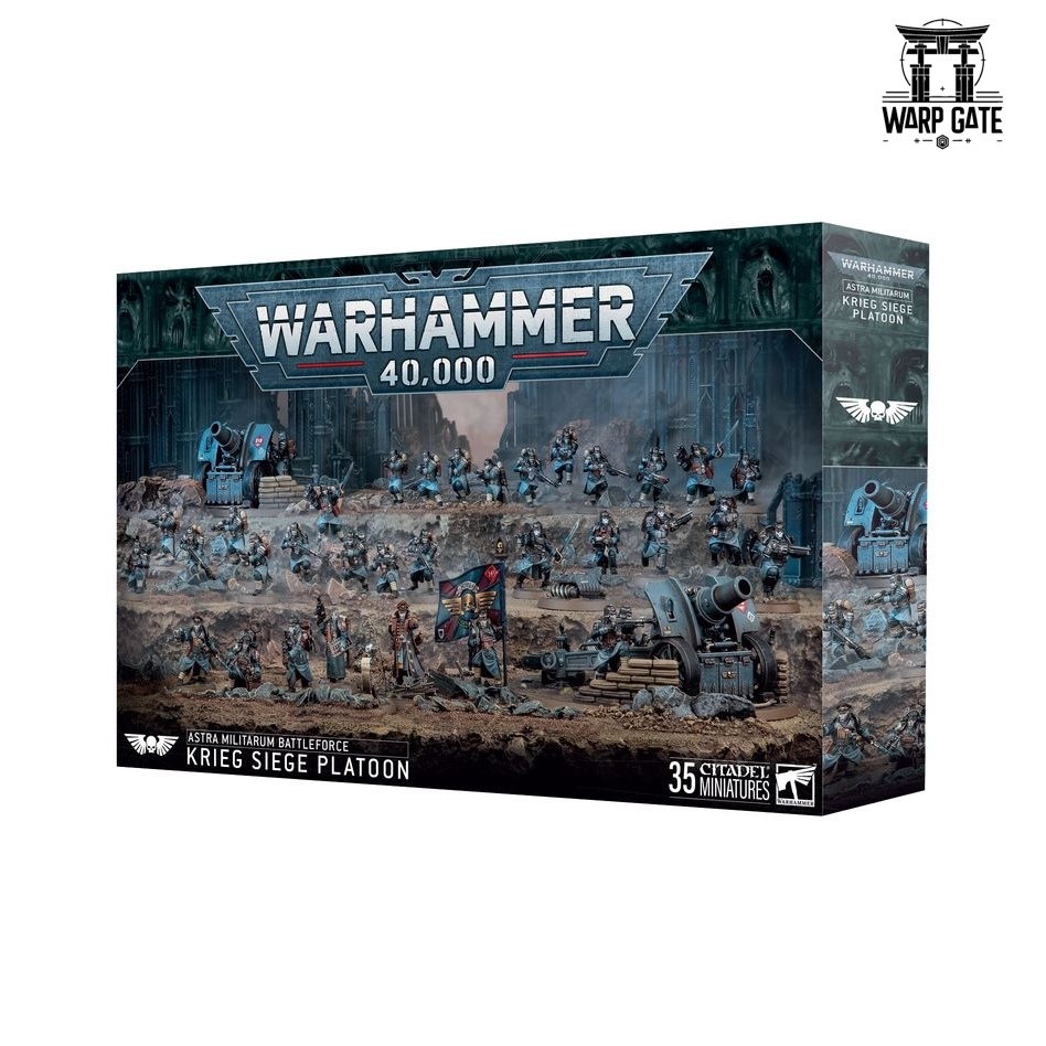 Warhammer 40k: Astra Militarum Battleforce: Krieg Siege Platoon
