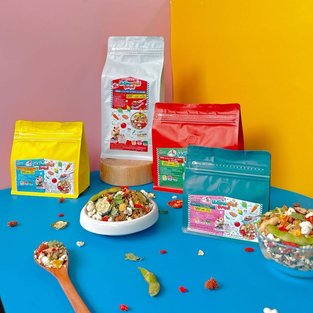 อาหารผสม Hamster cafe กินได้ทุกสายพันธุ์