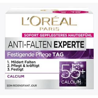 L’oreal Paris Anti-Falten Experte stärkende Pflege ขนาด 50ml ครีมบำรุง วัย 55ปี แท้100%