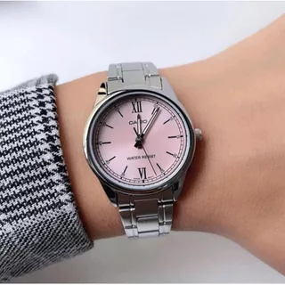 Casio นาฬิกาข้อมือผู้หญิง รุ่น LTP-V005D-4B2UDF Lady Watch Quartz