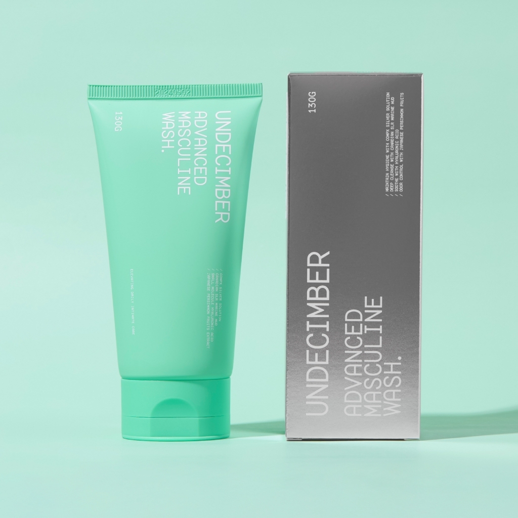 Undecimber ผลิตภัณฑ์ทำความสะอาดจุดซ่อนเร้นผู้ชาย Advanced Masculine Wash 2 ชิ้น - รูปที่ 2