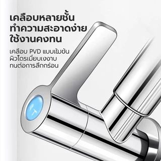 COPPEXTON ก๊อกน้ำแบบติดผนังหมุนได้ 360 องศา สำหรับซักผ้า อ่างล้างหน้า อ่างล้างจาน แบบน้ำเย็นอย่างเดียว สำหรับใช้ในบ้าน