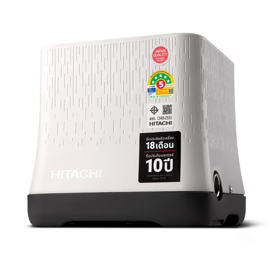 HITACHI ปั๊มน้ำอัตโนมัติ รุ่น WM-P250XX2 กำลัง 250 วัตต์ ท่อ 1 นิ้ว ปั๊มแรงดันคงที่ ปั๊มน้ำฮิตาชิ